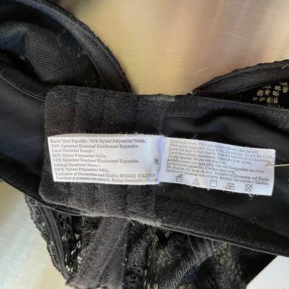 Wacoal Pure Inspiration Nude Lace Unlined Underwire Bra 85750 Size 38DD - Picture 5 of 5